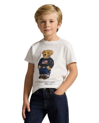 Boys' Polo Bear Cotton Jersey Tee - Little Kid