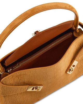 Hug Soft Suede Shoulder Bag