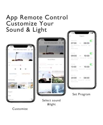 Smart Baby Sound Machine - App Remote Control - WN01