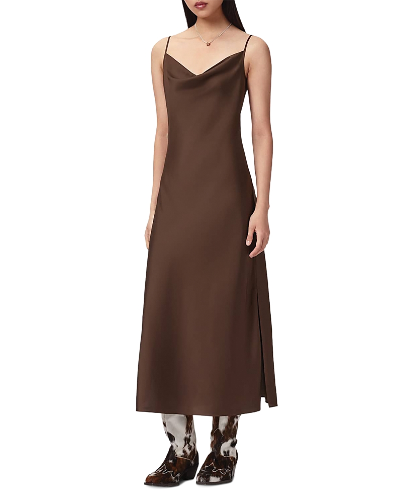 Allsaints Hadley Slip Midi Dress
