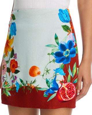 Scarf Mini Skirt - Exclusive