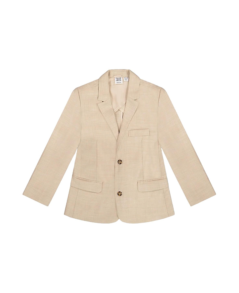Deux par Deux Boys' Two-button Tailored Cut Blazer - Little Kid, Big Kid