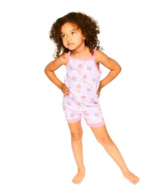  Girls' Organic Cotton Ice Creams Two-Piece Pyjama Set - Big Kid