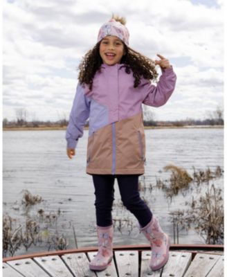 Girls' Polyester Mid-Season Fleece Jacket - Big Kid