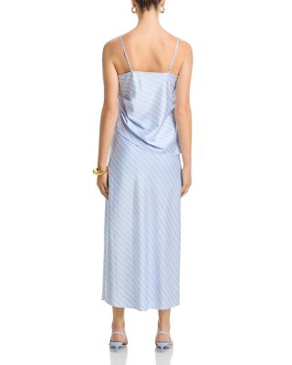 Stripe Tank & Slip Skirt Set - Exclusive