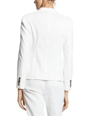 Shrunken Linen Blend Jacket