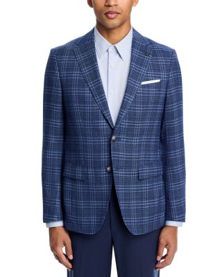 Hutson Plaid Slim Fit Sport Coat