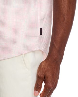 Dobby Square Point Collar Shirt