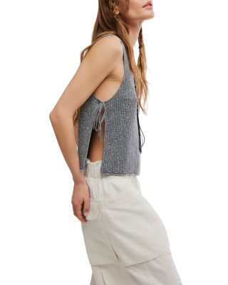 Lizzie Side Tie Sweater Top