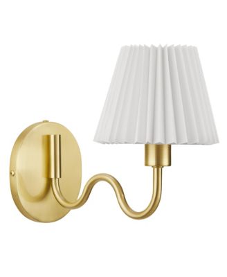  Wave Squiggle Arm Wall Sconce