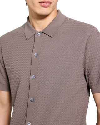 Cairn Short-Sleeve Sweater in Cotton