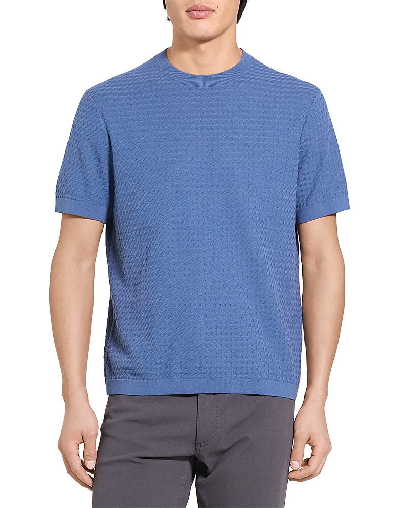 Theory Damian Short-Sleeve Tee in Cotton