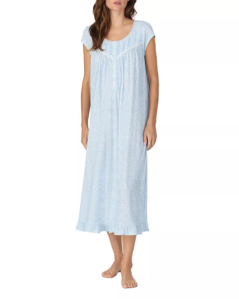 Eileen West Long Jersey Nightgown