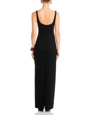 Cabot Sculpted Scuba Maxi Dress