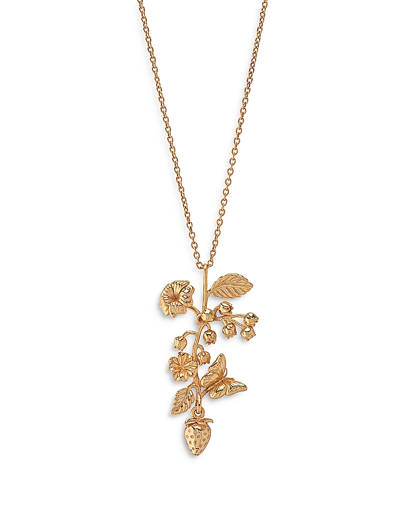 Capucine De Wulf Meadow Bouquet Pendant Necklace, 16