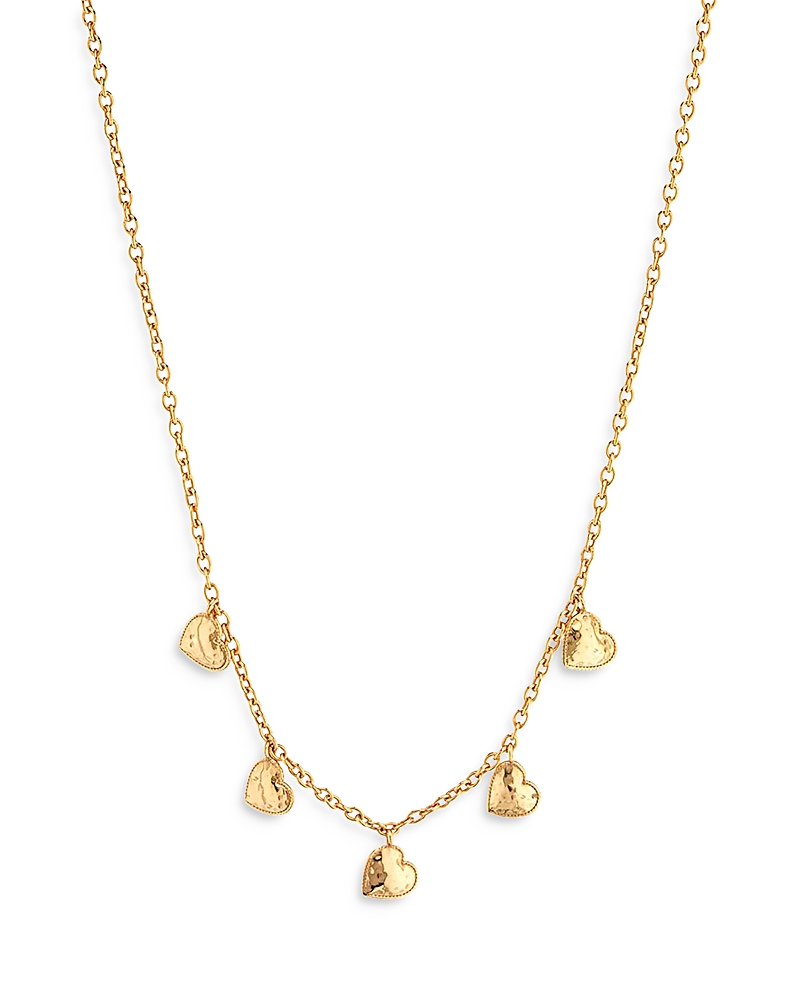 Capucine De Wulf Love Heart Charm Necklace, 16