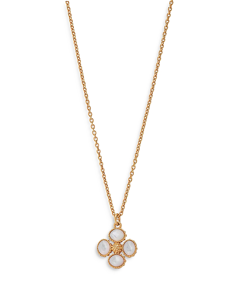 Capucine De Wulf Berry Clover Double Sided Charm Necklace, 16-18 · 18