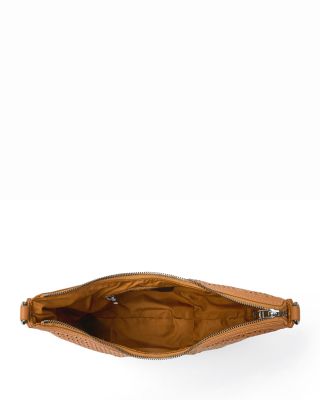 Posh Cut Out Leather Shoulder Bag