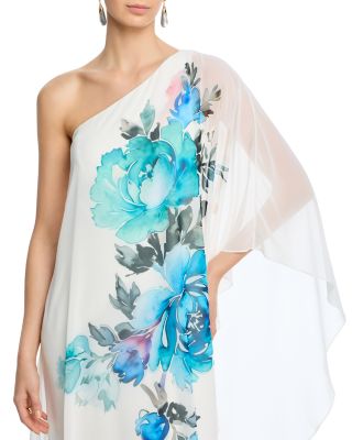 One Shoulder Column Gown