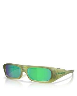 Permian Rectangular Sunglasses, 59mm