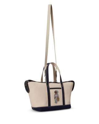 Polo Bear Mini Canvas Shopper Tote