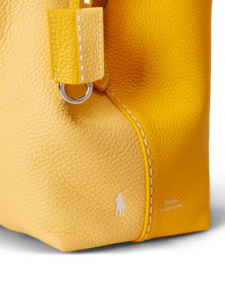Polo Play Small Leather Crossbody Tote
