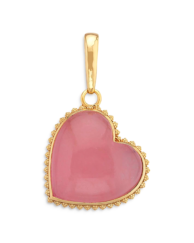 Capucine De Wulf Love Mother Of Pearl Heart Charm