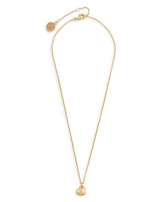 Love Heart Pendant Necklace, 16-18"