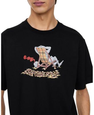  Beach Knight Cotton T-shirt