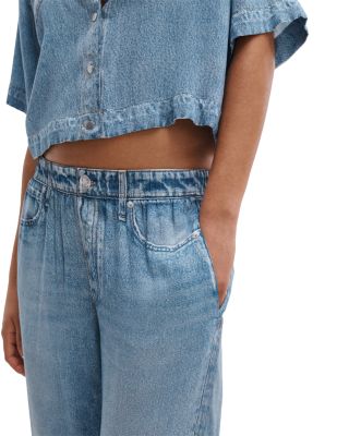 Miramar Slink High Rise Wide Leg Jeans in Muray