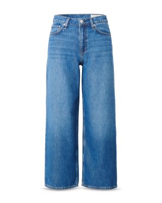 Featherweight Andi High Rise Wide Ankle Jeans in Millerton