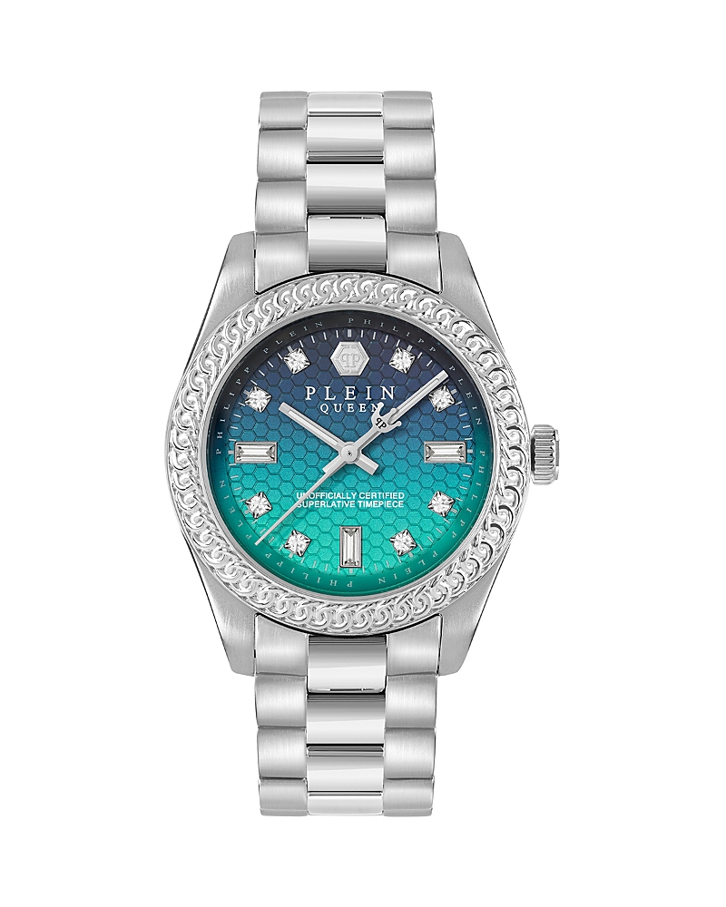 Philipp Plein Queen Supreme Crystal Watch, 36mm