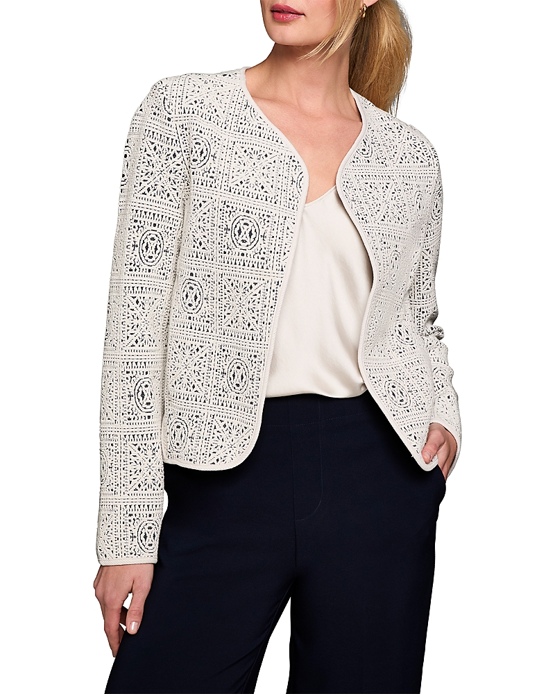 Nic+Zoe Tapestry Knit Jacket