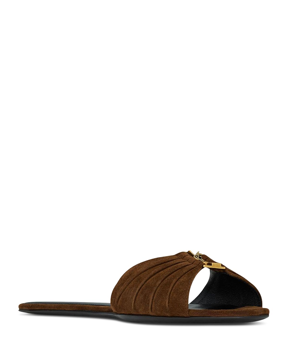Saint Laurent Women's Babylone Slides