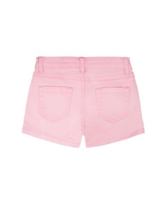 Girls' Cherry Embroidery Denim Shorts - Little Kid