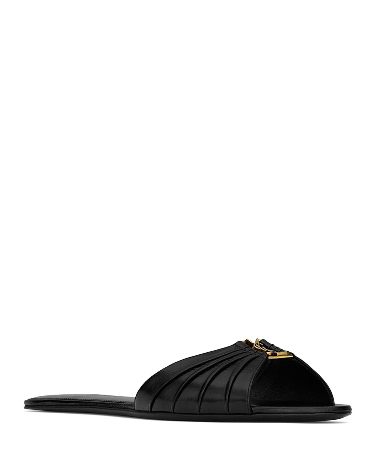 Saint Laurent Women's Babylone Slides