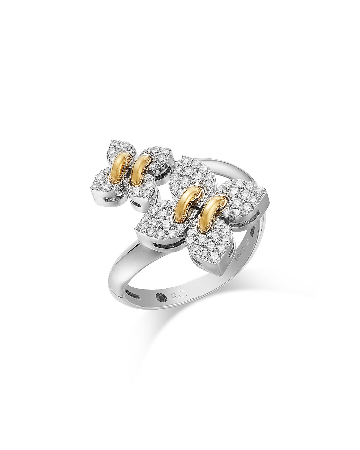 Roberto Coin 18K White & Yellow Gold Love