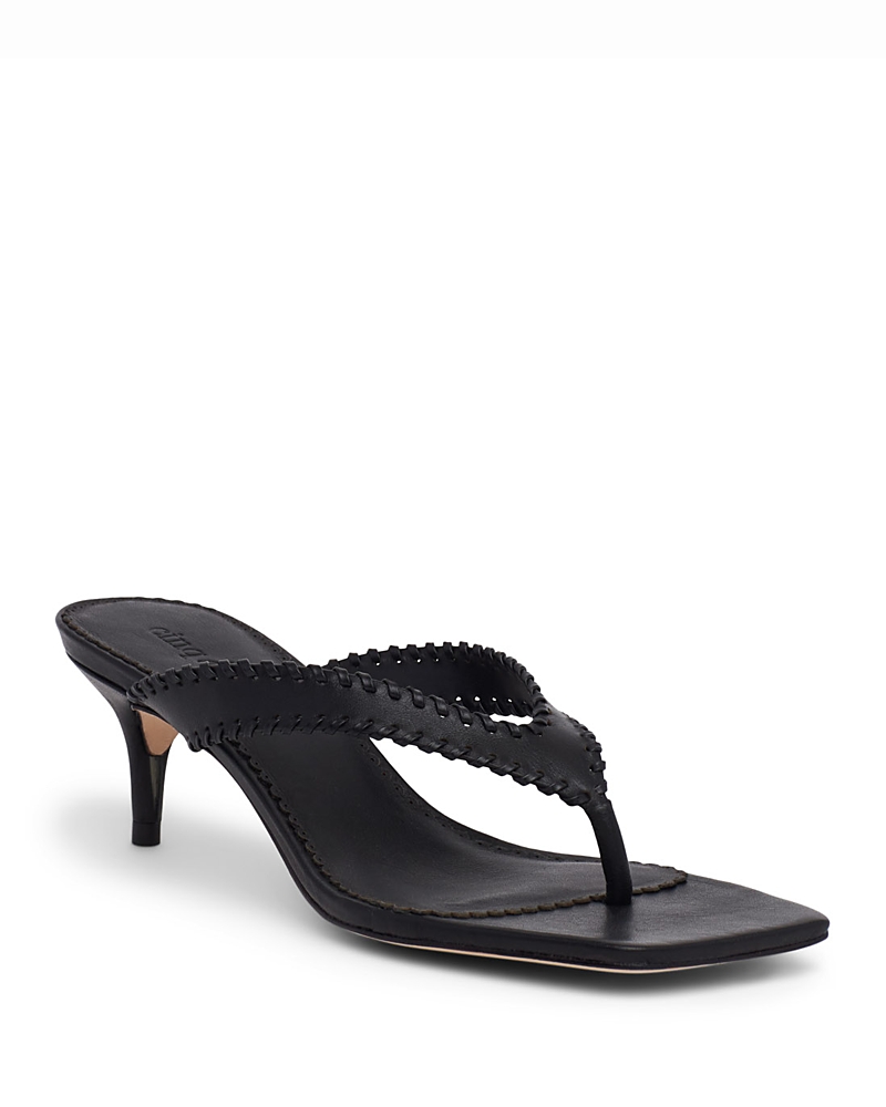 Cinq a Sept Women's Frankie Leather Slide Sandals