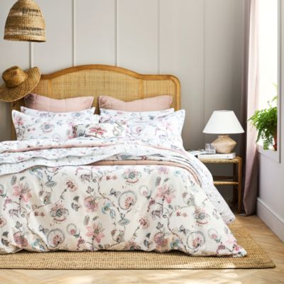 Tropical Floral Cotton Bedding Collection - Exclusive