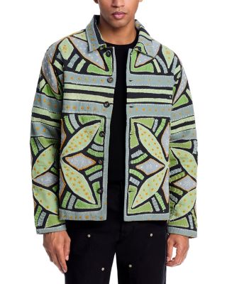Godhadi Printed Quilted Jacket