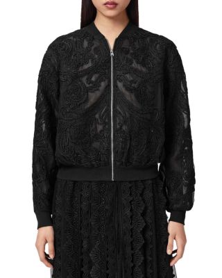 Allsaints Jade Embellished Bomber Jacket