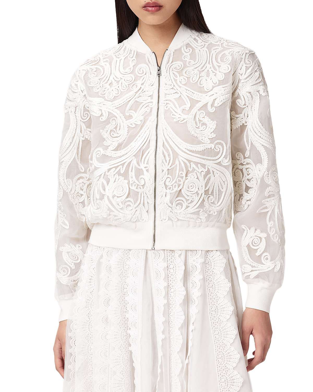 Allsaints Jade Embellished Bomber Jacket