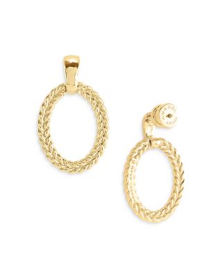 Cheval Ring Drop Earrings