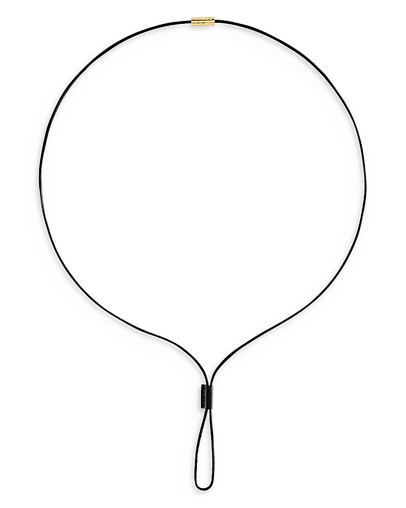 Anabel Aram Cheval Leather Necklace, 30