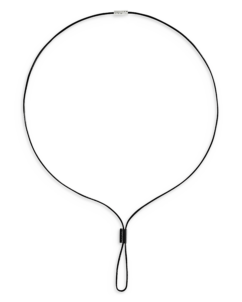 Anabel Aram Cheval Leather Necklace, 30