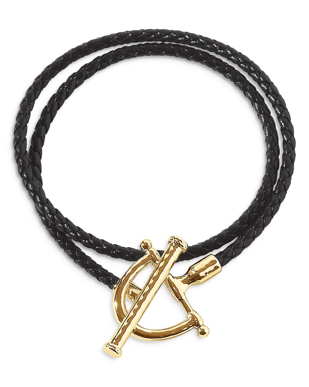 Anabel Aram Cheval Leather Wrap Bracelet