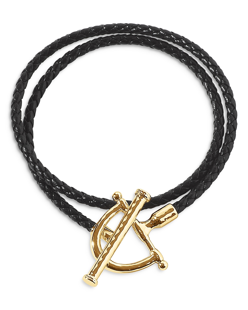Anabel Aram Cheval Leather Wrap Bracelet