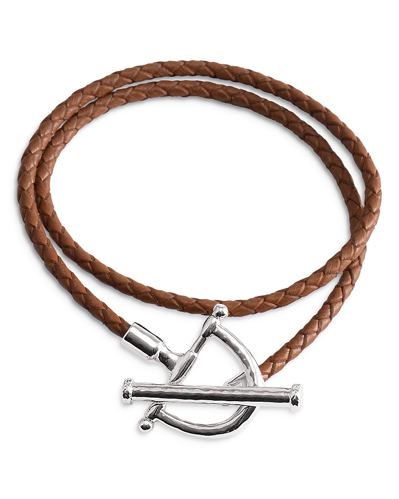 Anabel Aram Cheval Leather Wrap Bracelet · OS