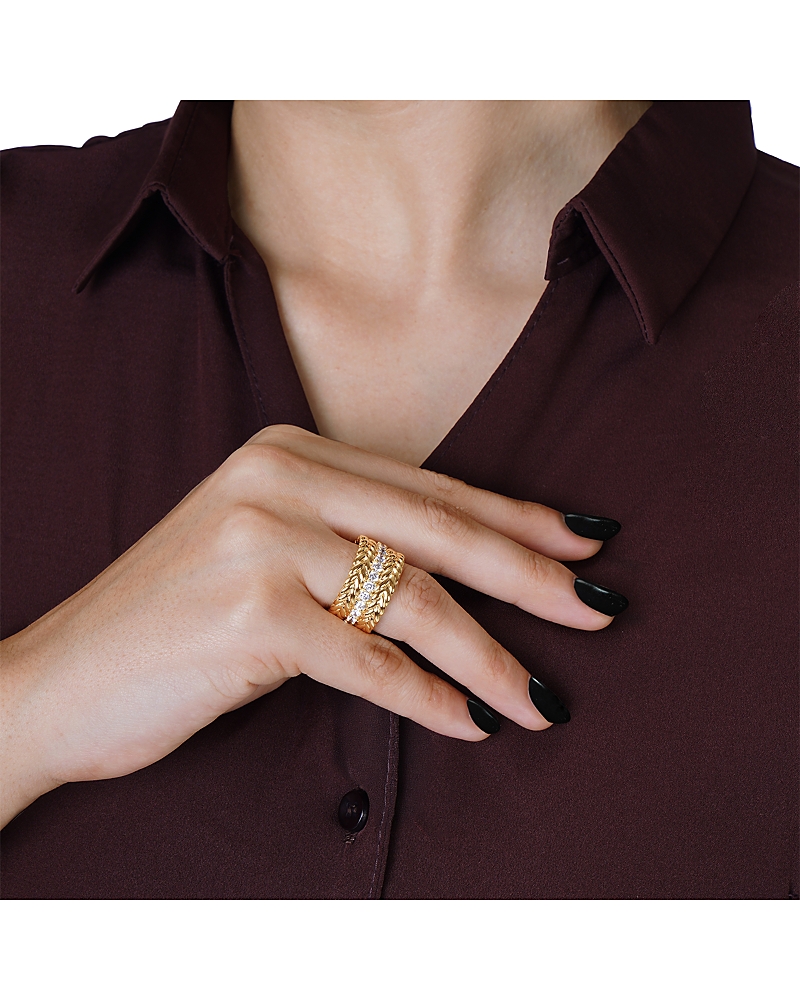 Anabel Aram Cheval Chain Stack Ring
