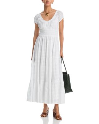 Andrita Seersucker Midi Dress - Exclusive